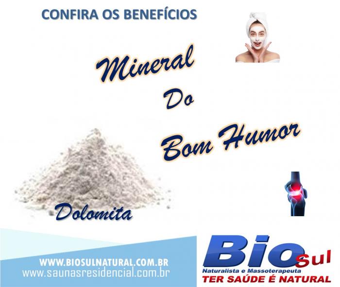 DOLOMITA - O MINERAL DO BOM HUMOR