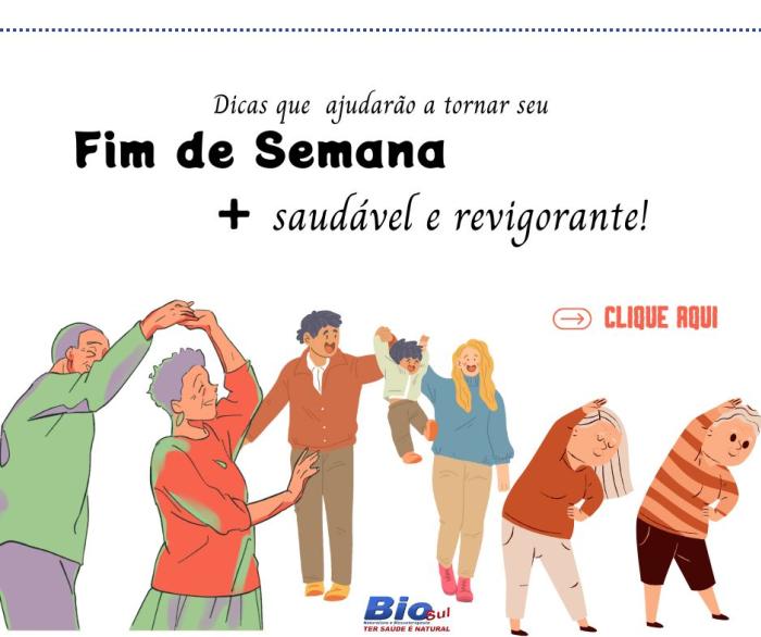 Final de semana saudável 