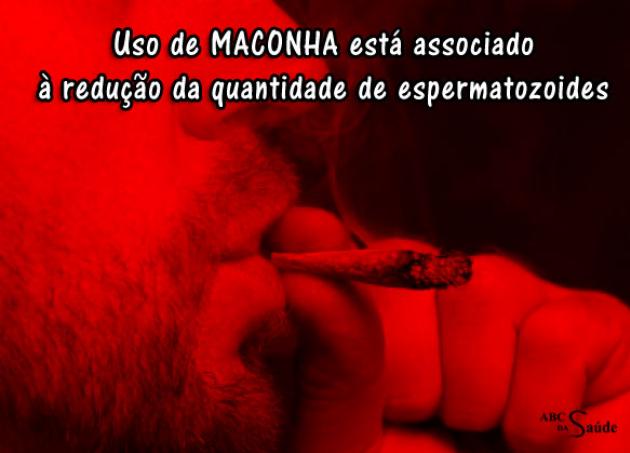Uso de maconha  x  espermatozoides