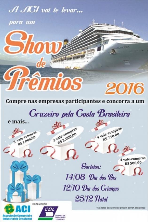 Show de prêmios ACI 2016