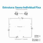  Sauna individual fixa 